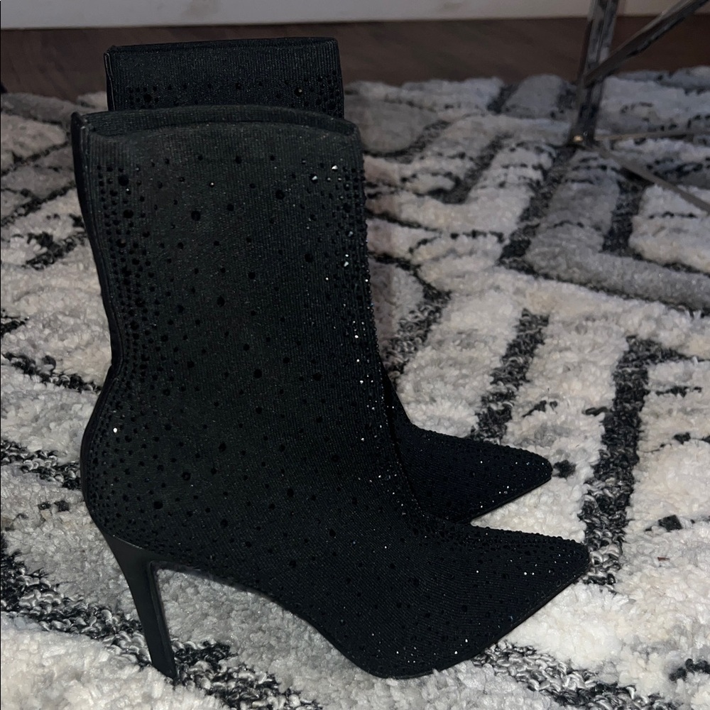 Elegant Black Women's Ankle Boots